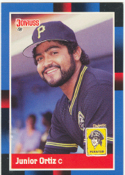 1988 Donruss Baseball Cards    168     Junior Ortiz